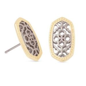 Kendra Scott Ellie Oval Filigree Earrings